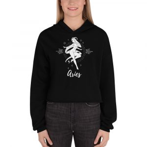 Aries Crop Hoodie